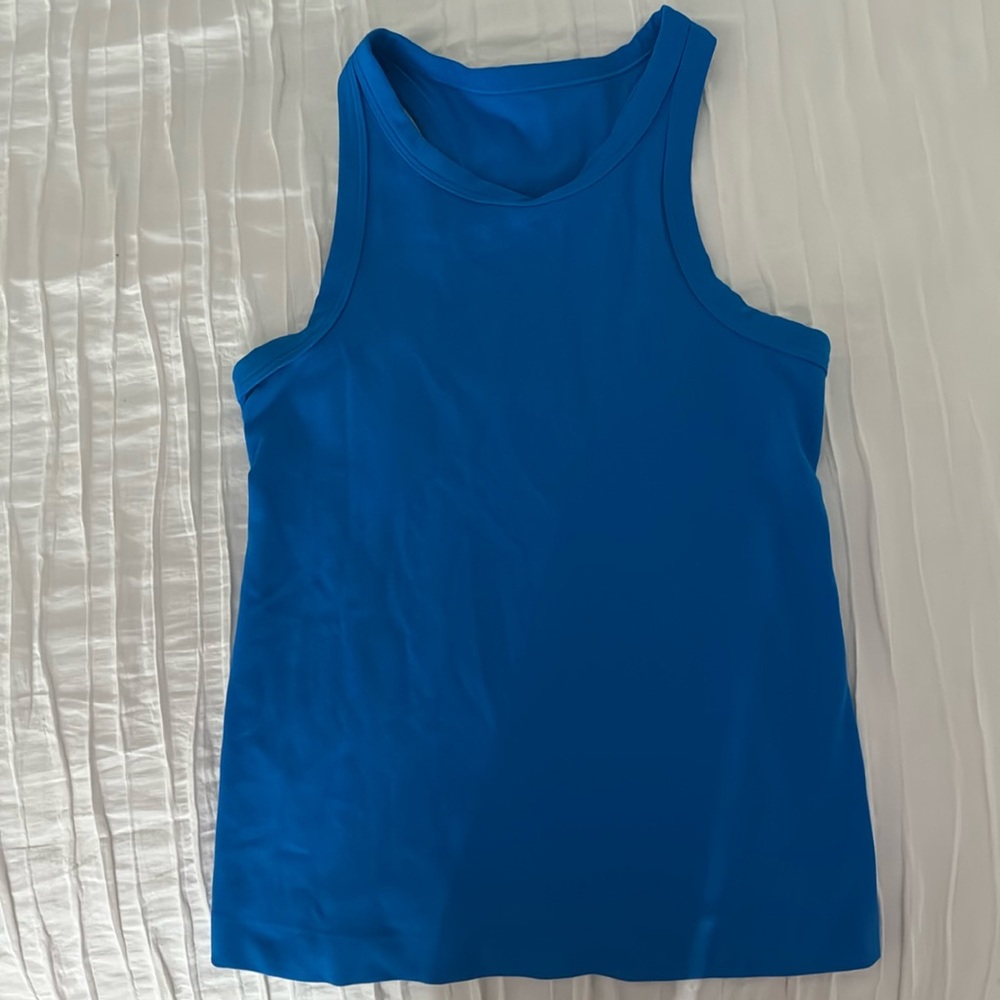 Poolside blue Lululemon tank top